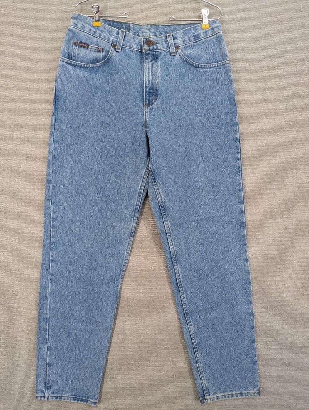 Riders Blue Jeans Size 12 Med USA Vintage High Waisted Mom Jeans -0325G194T